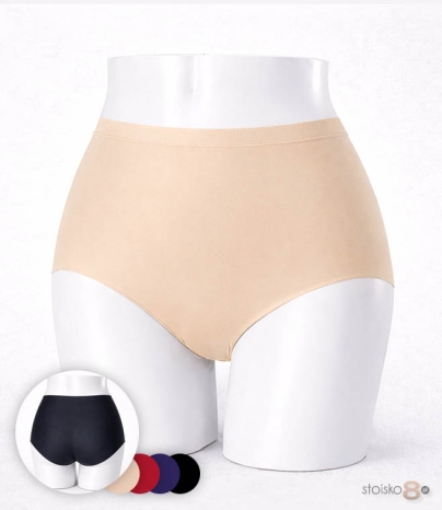 Laserowo cięte gładkie majtki Monika 6608