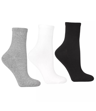 Prążkowane wygodne skarpety jednokolorowe Moraj 250-153