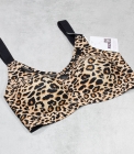 Bezszwowy biustonosz, pantera, gepard, Magnolia 9894