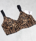 Bezszwowy biustonosz, pantera, gepard, Magnolia 9894