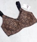 Bezszwowy biustonosz, pantera, gepard, Magnolia 9894