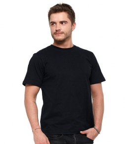 Koszulka męska klasyczna jednokolorowa Moraj 950-001