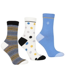 Skarpety damskie, różne wzory, Moraj model 911