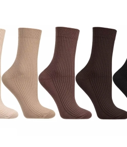 Prążkowane skarpety miękkie w dotyku, Moraj 250-156